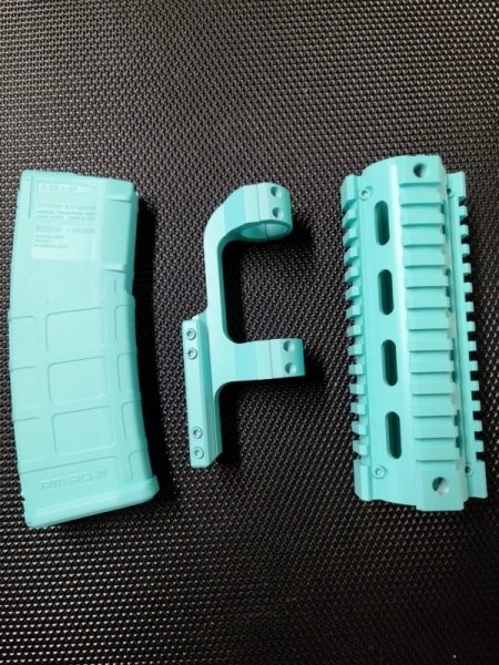 Magazine, Scope Mount and Handguard